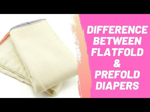 Difference Between Flatfold &amp; Prefold Diapers