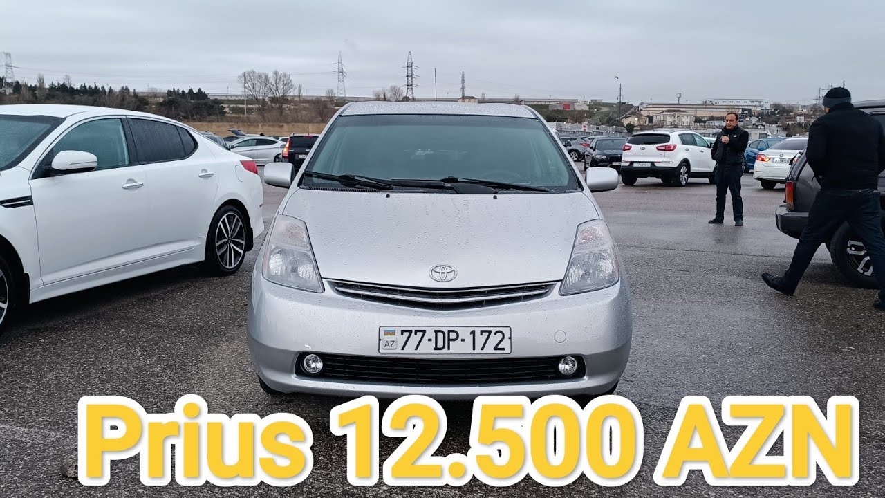 Toyota Prius 2007 mator 1.5 hibrid.Qiymeti 12500 AZN.Badamdar maşin ...