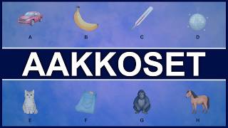 Learn the Finnish Alphabet — Slow &amp; Clear Pronunciation with Pictures for Beginners