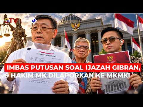 Geger! Laporan terhadap 9 Hakim MK, Polemik Ijazah Gibran Kini Berujung ke MKMK
