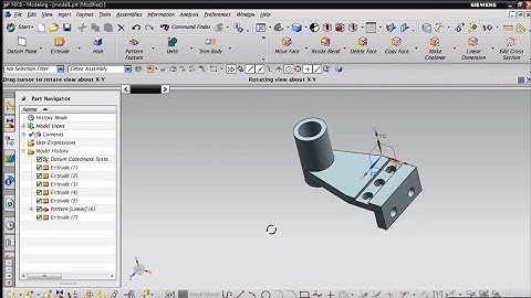 Siemens NX CAD Tutorial for beginners | Part-1