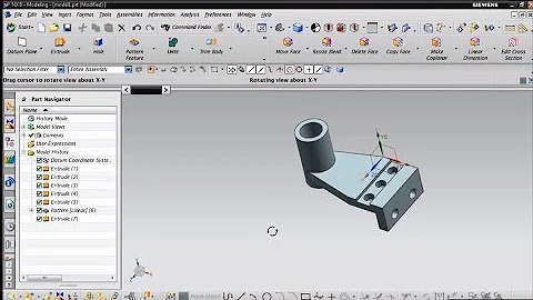 Siemens NX CAD Tutorial for beginners | Part-1