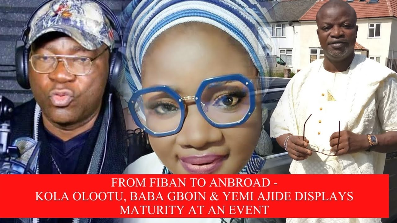 SEE HOW KOLA OLOOTU, BABA GBOIN & YEMI AJIDE DISPLAYS MATURITY AT AN EVENT