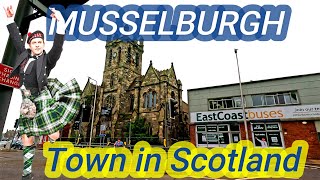 Musselburgh Town in Scotland walking video  #gimbalwalkwithme