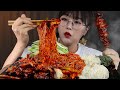 매콤새콤 소라무침과 낙지호롱구이 먹방 SPICY CONCH with NOODLES & GRILLED OCTOPUS MUKBANG | ASMR EATING SOUNDS