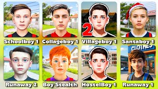 Schoolboy Escape 2 Village, Boy Stealth Escape, Schoolgirl Runaway, Nick's Runaway, HostelBoy Runway
