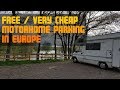 Where to Park a Motorhome (Free or Very Cheap!) in Europe