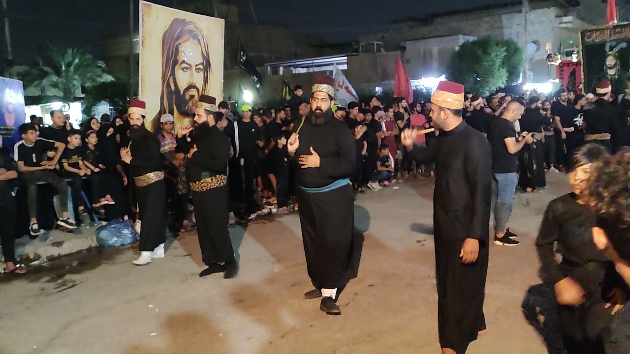 نزلة موكب عزاء شباب الامام الحسن (ع) على موكب الثقلين في شعلة الصدرين محرم 2021م/ ه‍ ١٤٤٢