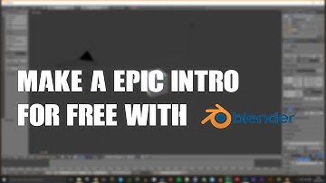 How To Make An Epic 3D Intro With Blender For Free EASY