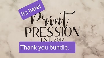 Print Pression | Thank You Bundle....Omgoodness!!