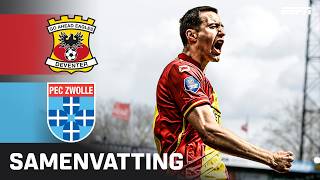 🔥 Drie Goals Binnen 15 Minuten In Ijsselderby ⚔️ Samenvatting Go Ahead Eagles - Pec Zwolle