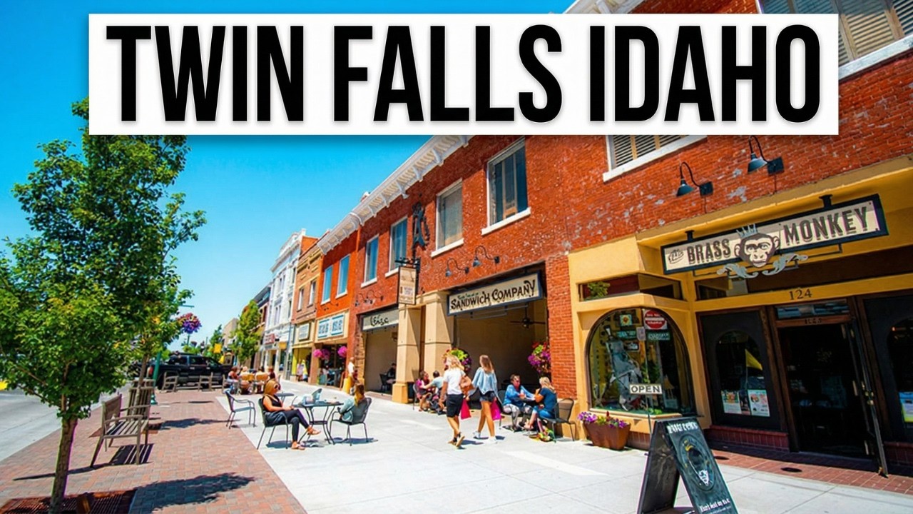 Реалистичная экскурсия по центру города Твин-Фолс