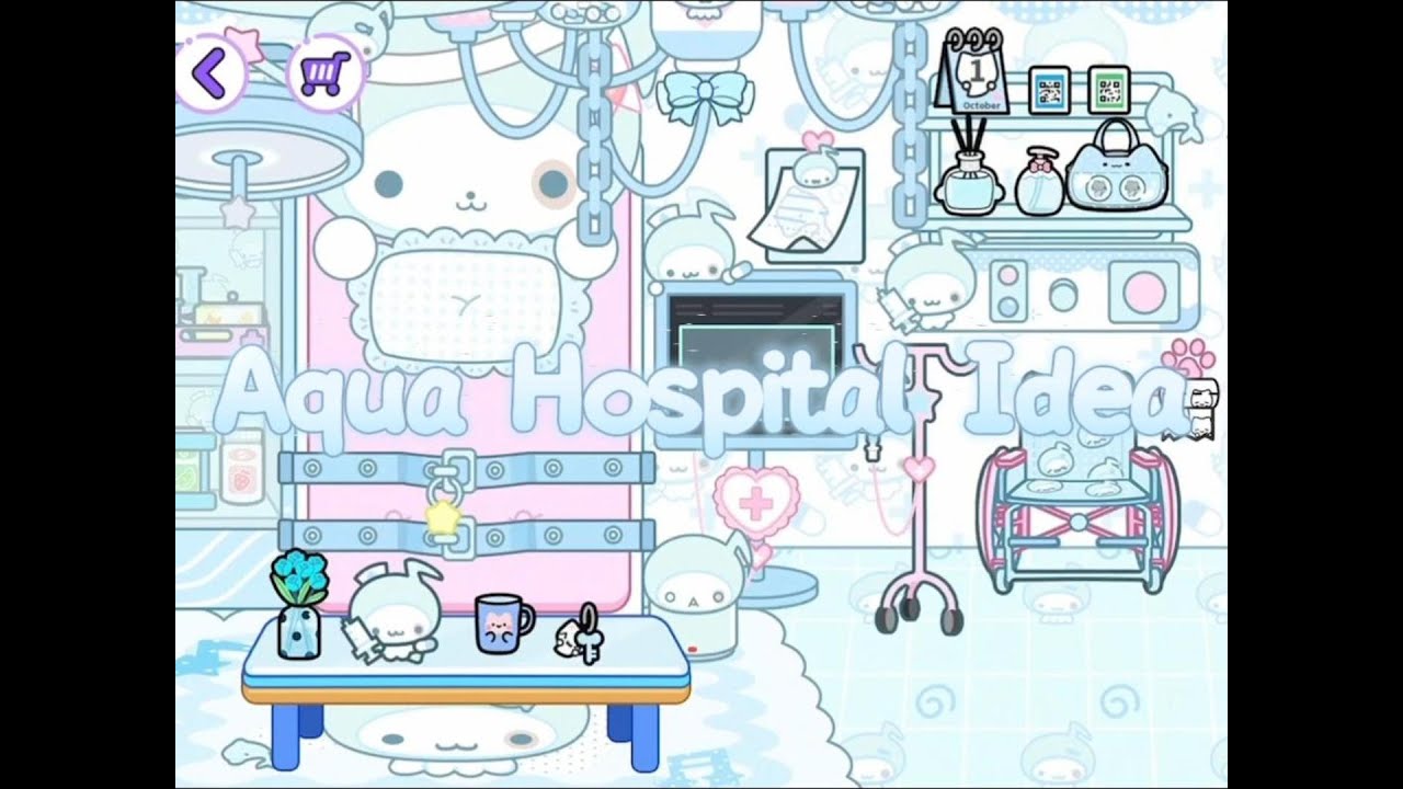 Aqua Hospital idea🎵— NEW furniture pack😍