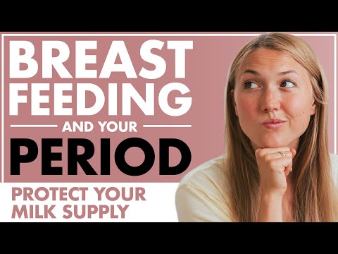 Breastfeeding When Your Period Returns | MILK SUPPLY, PERIOD CRAMPS, BREAST TENDERNESS