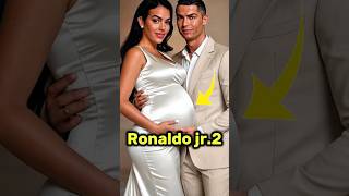 Ronaldo e Georgina partilham novamente a notícia de uma gravidez 😮😮 #ronaldo #georgina
