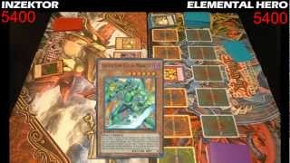 Yugioh Duel: Elemental Hero vs Inzektor - Round 2