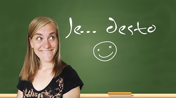 German Lesson (104) - Je... desto... - B1