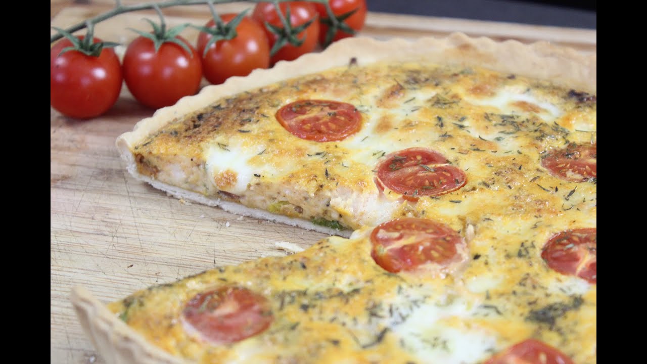 Quiche lorraine z boczkiem