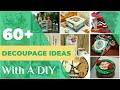 60 decoupage ideas with a diy  decoupage for beginners  diy decoupage craft