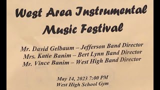 West Area Instrumental Music Festival, Selections from "Les Miserables" (West High Band)