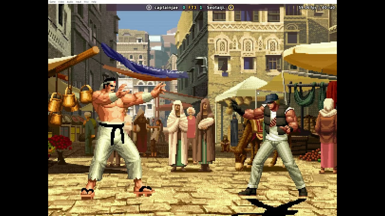 킹오브98 Fightcade The King of Fighters '98  captainjae vs seotaiji.