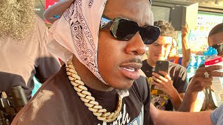 Pulled Up On DaBaby & Trap Dickey's "Blue Devils Remix" Video Shoot