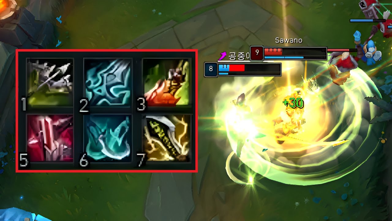 극한의 피지컬 보여주는 그바 야스오 레전드 게임