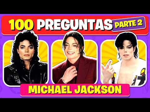 100 MICHAEL JACKSON Questions 👑 | Part 2 – Are You an Expert Fan? 🔥