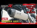 Aprilia tuareg 660 2022  dominator exhaust sound compilation  dyno test with quickshifter 