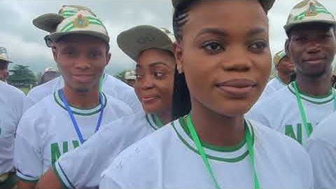 SWEARING IN CEREMONY OF THE 2018 EDO STATE NYSC BATCH B STREAM 1 PCM ORIENTATION COURSE EXERCISE
