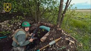 Ukraine - .05.2023. Soldiers Of The 28Th Mechanized Brigade During The Fighting Near Bakhmut.