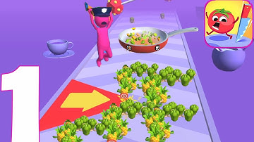 Fruit Rush New Update Gameplay Walkthough All Level 22 - 29 (iOS,Android) Part 1