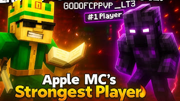 I found strongest player 👿bese in Apple mc server 💲