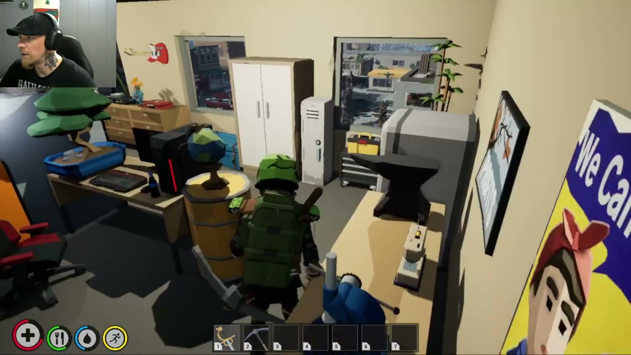 DeadPoly ep 19 - adding a base claim to my base, and rearranging stuff