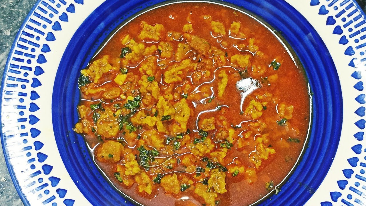 🤤 Pure Rajasthani Style Mung dal Badiyon Ki Sabji 👌 Simple But Amazing! 🔥