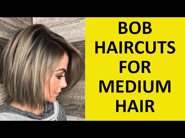 How To Short Stacked Haircut and Bob Haircut with Bangs by Radona - YouTube
