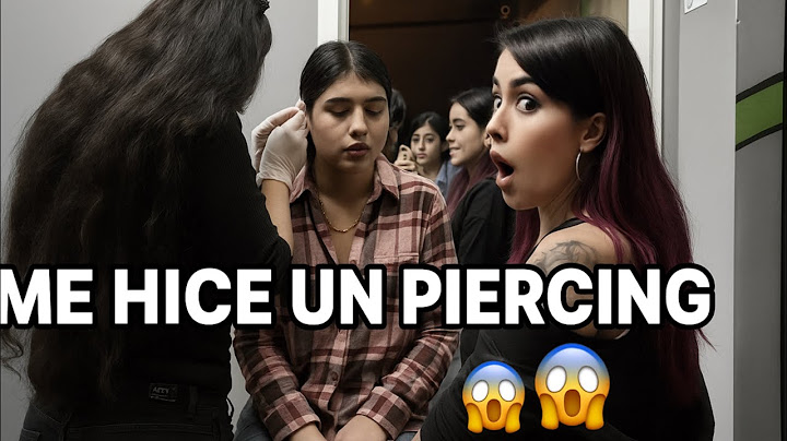 Me hice un piercing a escondidas ( sale mal 😱😭)(KIMBERLY CONTRERAS)