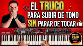 EL TRUCO PARA SUBIR DE TONO SIN PARAR DE TOCAR/INGLES ESPAÑOL-CON JOSE REALPE