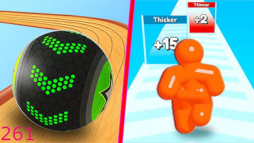 Going Balls Vs Tall Man Run - Android iOS Gameplay Walkthrough - Mobile Games - 261