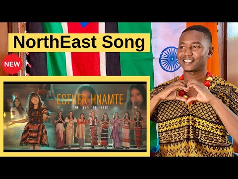 Foreigner Reacts to ONE LAND; ONE HEART | ESTHER HNAMTE (NorthEast India Song)