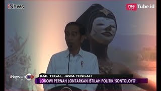 Politik Sontoloyo Usai, Jokowi Ucapkan Istilah Politik Genderuwo saat Pidato - iNews Sore 09/11