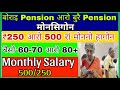 बुरै Pension आरो बोराय Pension मोनसिगोन || Old Pension 2026