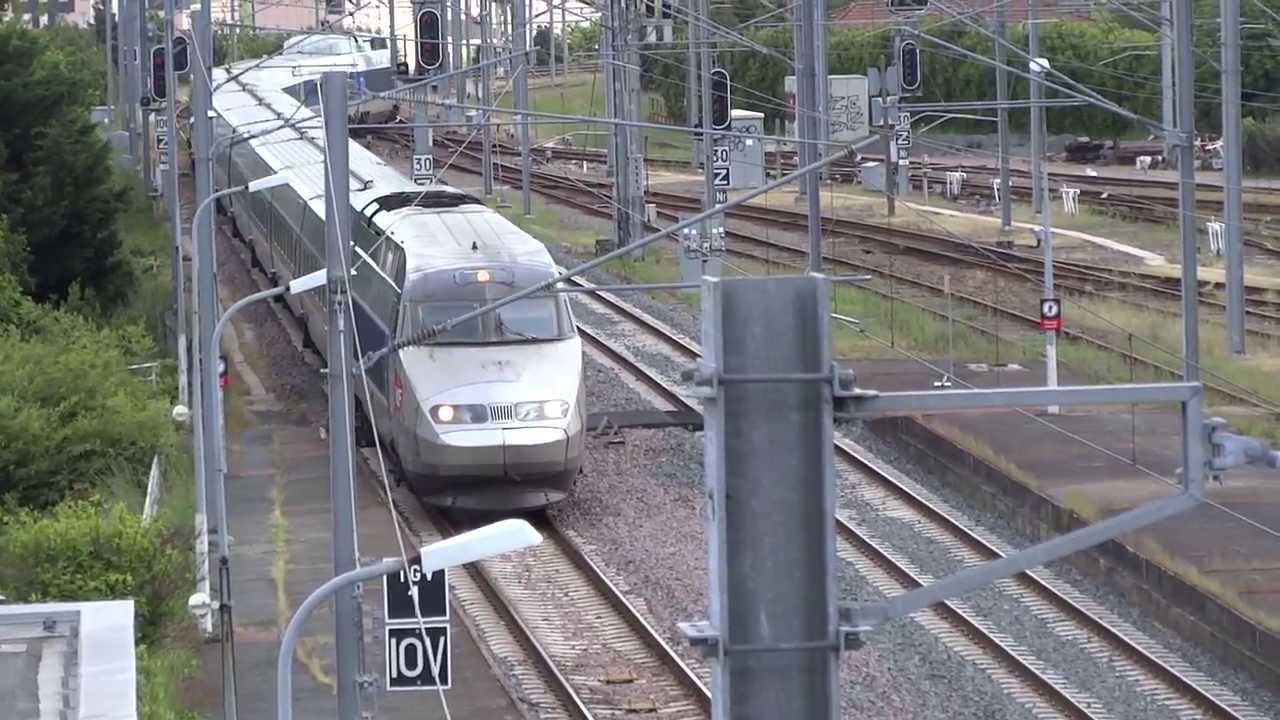 TGV Les Sables d'Olonne Paris, arrêt à la Roche sur Yon YouTube TGV Les Sables d'Olonne Paris, arrêt à la Roche sur Yon YouTube