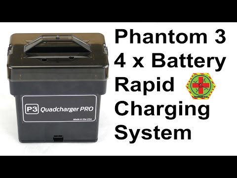Bryan Conover Reviews P-Squared Group Quadcharger PRO for DJI Phantom3