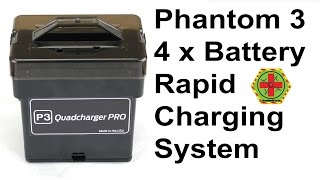 Bryan Conover Reviews P-Squared Group Quadcharger PRO for DJI Phantom3