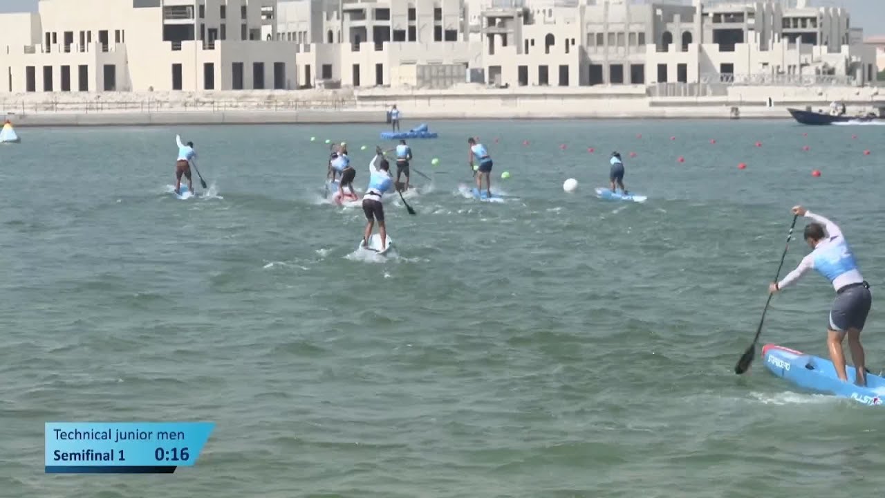 Technical Junior Men Semi-final 1 / 2025 ICF SUP World Championships Abu Dhabi
