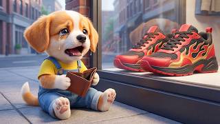Baby Puppy Has No Money For New Shoes What He Does After Work Will Inspire Millions