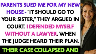 Information Parents Sued Me For My New House — 'It Should Go To Your Sister,' They Argued In Court I Defended M News