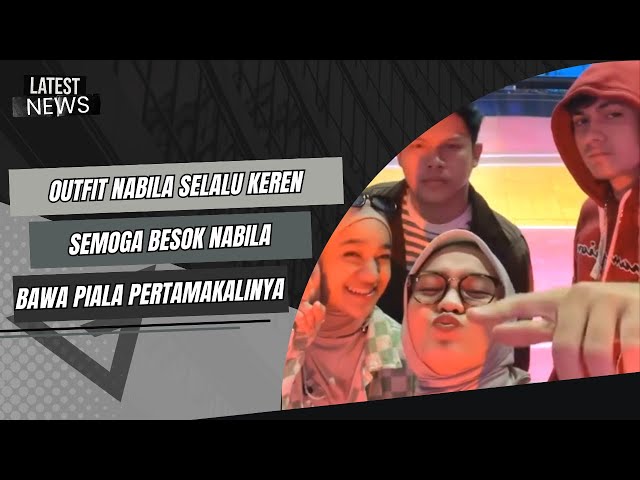 KESERUAN PAUL DAN NABILA SAAT GR ACARA DAHSYAT AWARDS,OUTFIT NABILA SELALU KEREN class=