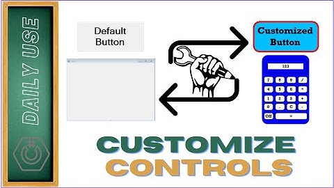 Elevate Your UI: Mastering Control Customization in Windows Forms and C#